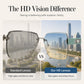 Rimless Square Sunglasses for Women