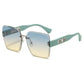 Rimless Square Sunglasses for Women