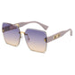 Rimless Square Sunglasses for Women
