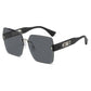Rimless Square Sunglasses for Women