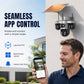 Triple Lens Solar Security Camera