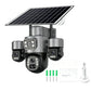 Triple Lens Solar Security Camera