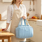 Quilted Insulated Water Resistant Lunch Bag