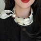 No-Tie Magnetic Pearl Clasp Soft Scarf💟Everyday Versatile Pieces