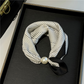 No-Tie Magnetic Pearl Clasp Soft Scarf💟Everyday Versatile Pieces