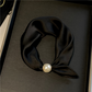 No-Tie Magnetic Pearl Clasp Soft Scarf💟Everyday Versatile Pieces