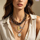 Retro Multi-Layer Beaded Necklace