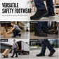 Casual Slip On Steel Toe Safety Loafers for Men Women