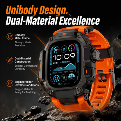 ⌚ 50% OFF NOW! 🛡️ Rugged Case & Strap for 49mm Smartwatch – Metal Frame, TPU Bumper & Secure Screw Lock 💪