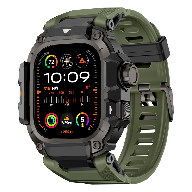 ⌚ 50% OFF NOW! 🛡️ Rugged Case & Strap for 49mm Smartwatch – Metal Frame, TPU Bumper & Secure Screw Lock 💪