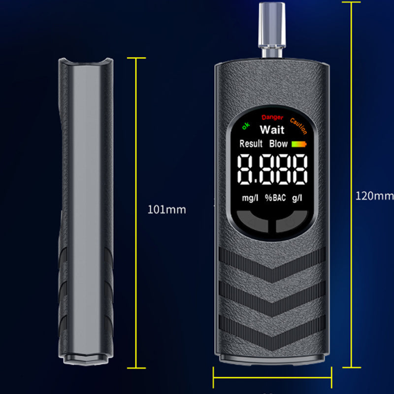 🎉 2026 Sale — Over 23,200 Sold!🍻 Rechargeable Alcohol Tester with LCD Screen and Voice Broadcast