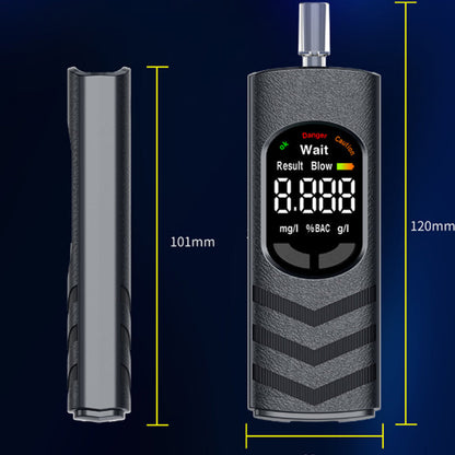 🎉 2026 Sale — Over 23,200 Sold!🍻 Rechargeable Alcohol Tester with LCD Screen and Voice Broadcast