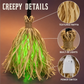 📢📢50% OFF !!⏰🧙 Animated Witch Broom Halloween Decoration with Lights and Sound