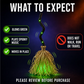 📢📢50% OFF !!⏰🧙 Animated Witch Broom Halloween Decoration with Lights and Sound