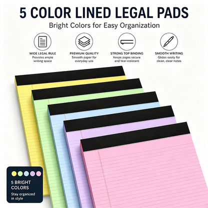 Minimalist Lined Writing Notepad