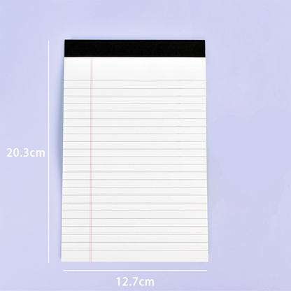 Minimalist Lined Writing Notepad