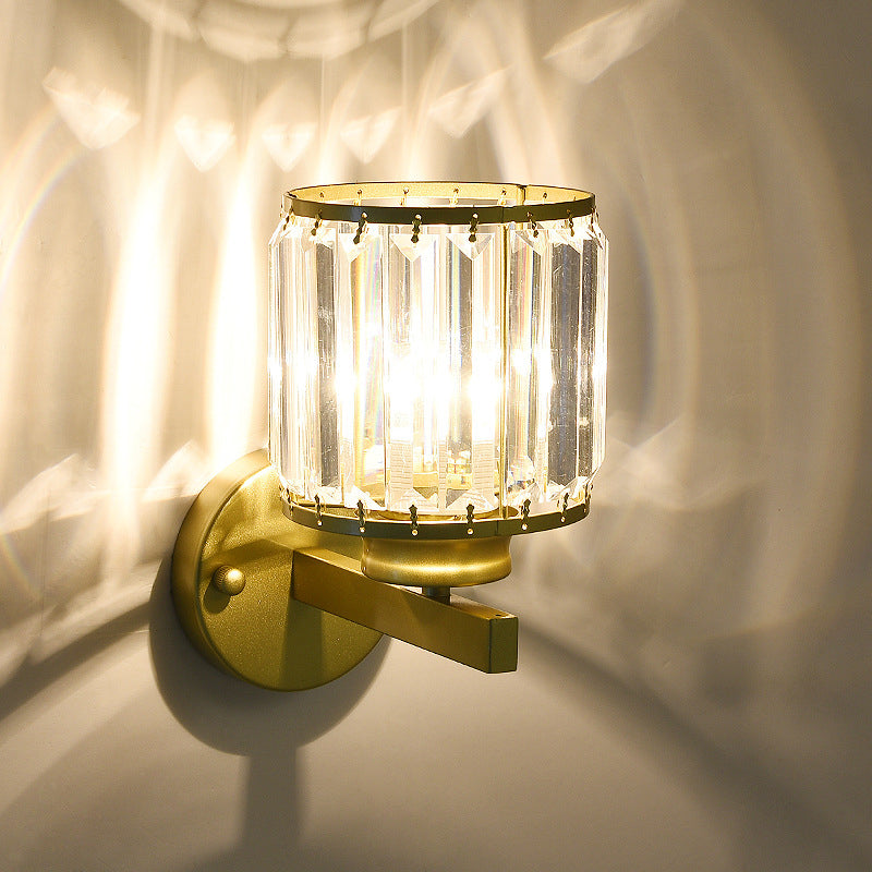 ✨ Soft ambient light. Crystal clarity. Wall‑mount style. Sconce that adds warmth and character to any space. 🏠