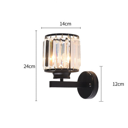 ✨ Soft ambient light. Crystal clarity. Wall‑mount style. Sconce that adds warmth and character to any space. 🏠