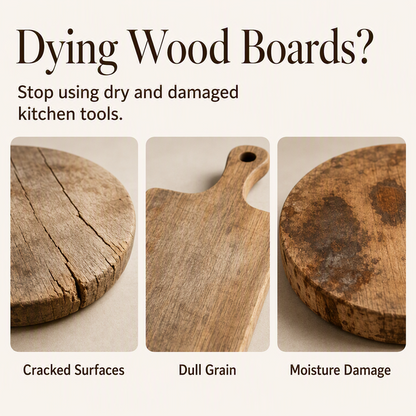 📢📢Buy 2 Get 1 Free !! ⏰Wooden Baking Tool Care Oil