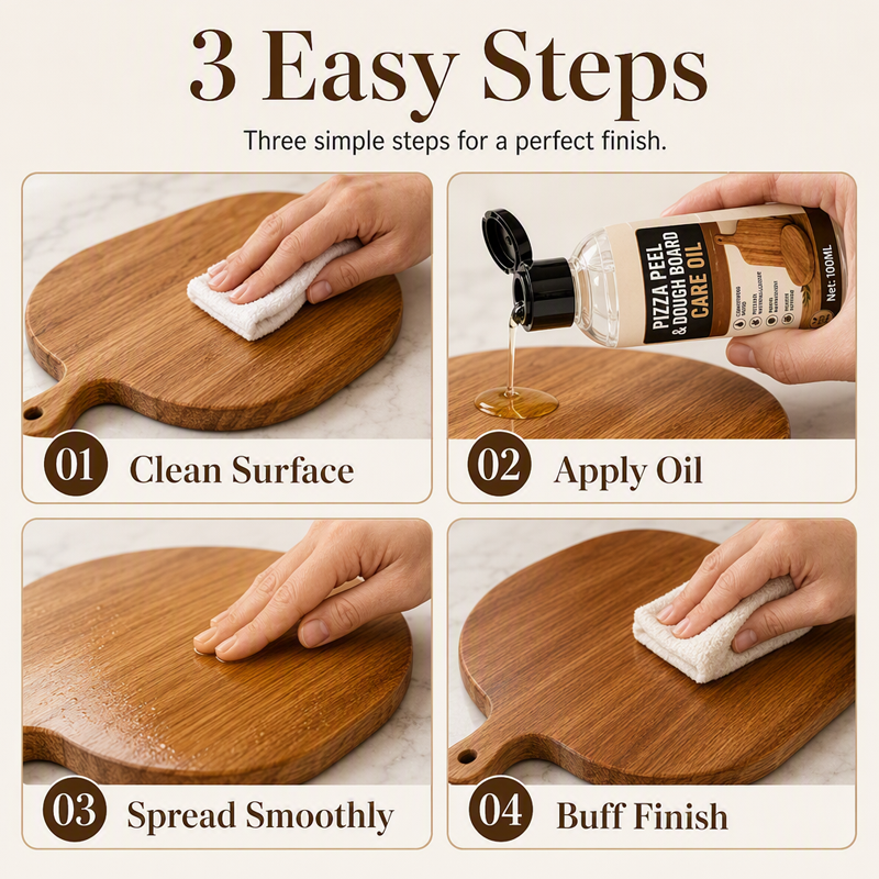 📢📢Buy 2 Get 1 Free !! ⏰Wooden Baking Tool Care Oil