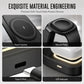 3 in 1 Foldable Wireless Charging Station 15W Fast Charger Desktop Stand
