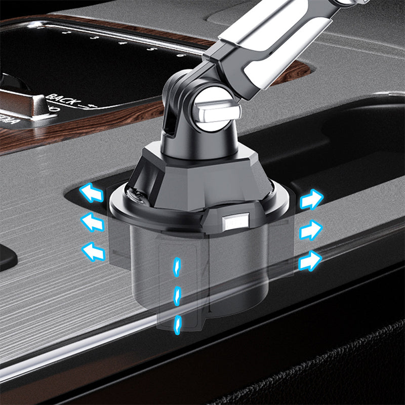 🚗 50% OFF NOW! 📱 Foldable Tablet Cup Holder – Fits Most Cup Holders, Adjustable 1080° Angle & Anti-Slip Grip 🛣️