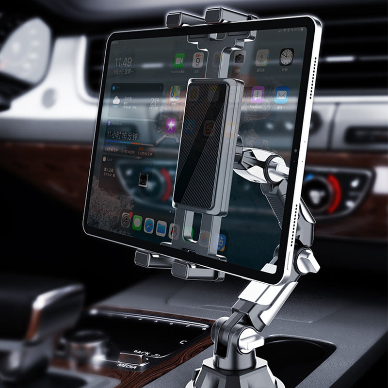 🚗 50% OFF NOW! 📱 Foldable Tablet Cup Holder – Fits Most Cup Holders, Adjustable 1080° Angle & Anti-Slip Grip 🛣️