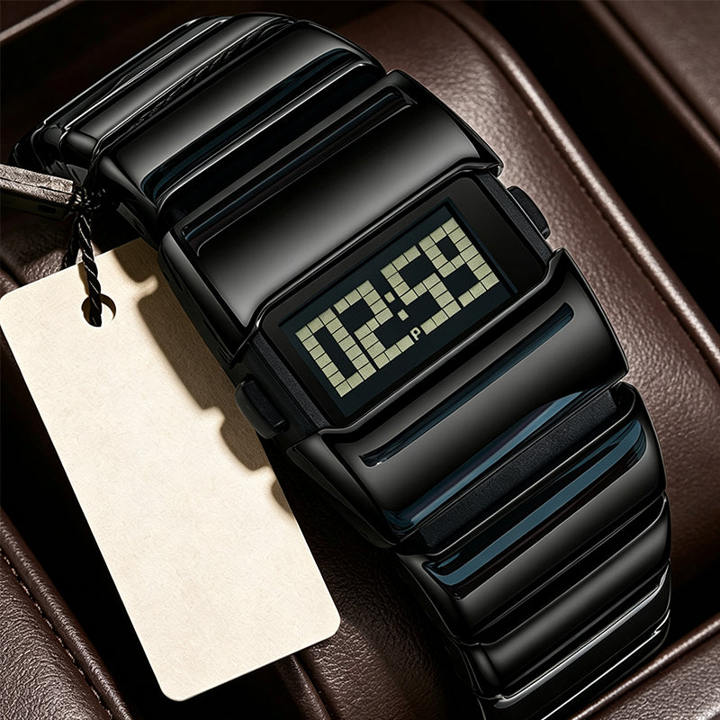 ⌚ 50% OFF NOW! ✨ Luxury Digital Watch – Polished Metal, Bold Display & All-Day Comfort – For Office, Casual & Evening Looks 💎