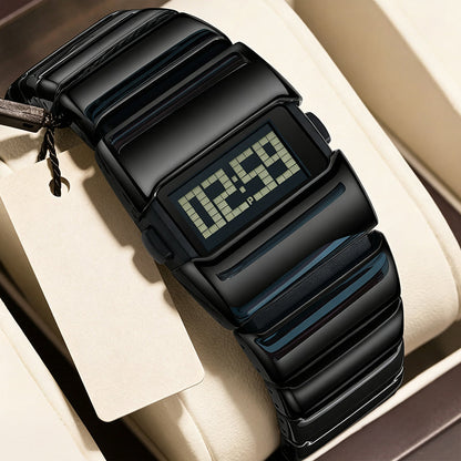 ⌚ 50% OFF NOW! ✨ Luxury Digital Watch – Polished Metal, Bold Display & All-Day Comfort – For Office, Casual & Evening Looks 💎