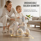 🎉 2026 Sale — Over 22,000 Sold! 🚲 Baby Balance Bike with Music & Lights – 4-Wheel Stability, LED Fun – Perfect First Bike for Toddlers! ✨