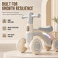 🎉 2026 Sale — Over 22,000 Sold! 🚲 Baby Balance Bike with Music & Lights – 4-Wheel Stability, LED Fun – Perfect First Bike for Toddlers! ✨