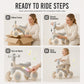🎉 2026 Sale — Over 22,000 Sold! 🚲 Baby Balance Bike with Music & Lights – 4-Wheel Stability, LED Fun – Perfect First Bike for Toddlers! ✨