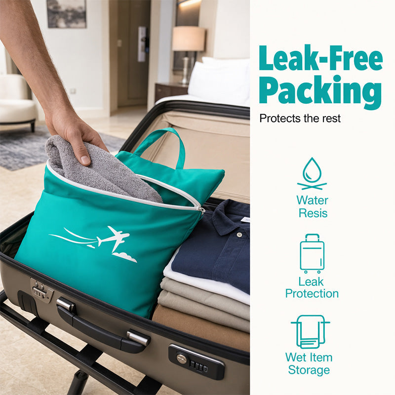 🔥 Buy 1 Get 1 Free! Large Waterproof Travel Laundry Bag