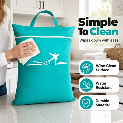 🔥 Buy 1 Get 1 Free! Large Waterproof Travel Laundry Bag