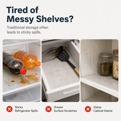 🎉 2026 Sale — Over 35,100 Sold!🧊 Waterproof Fridge Shelf Liners