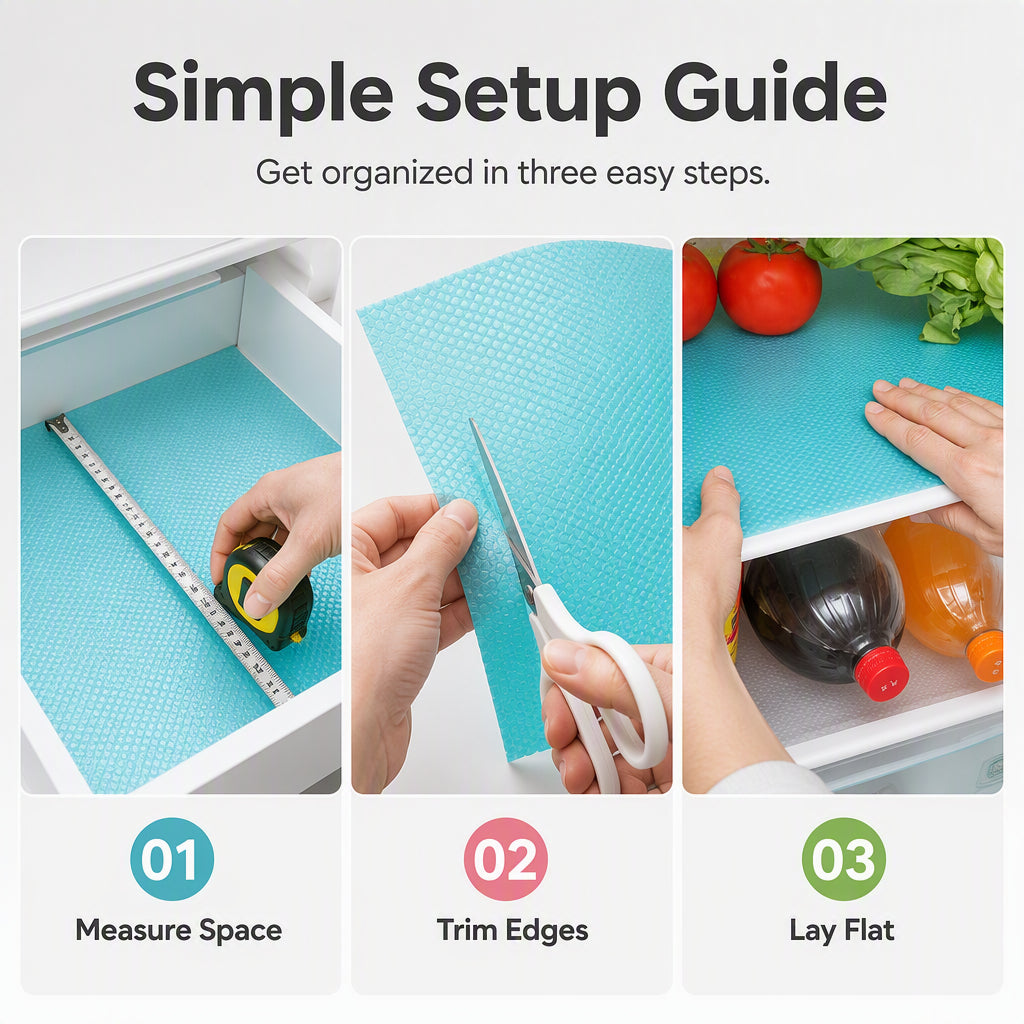 🎉 2026 Sale — Over 35,100 Sold!🧊 Waterproof Fridge Shelf Liners