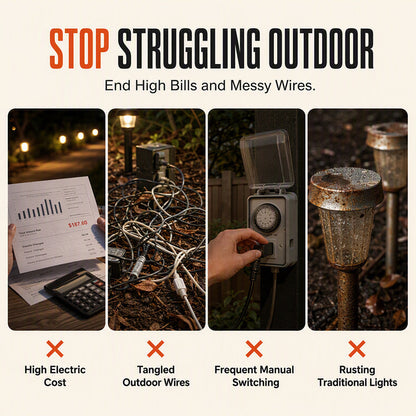 Solar Powered Pathway Stake Light