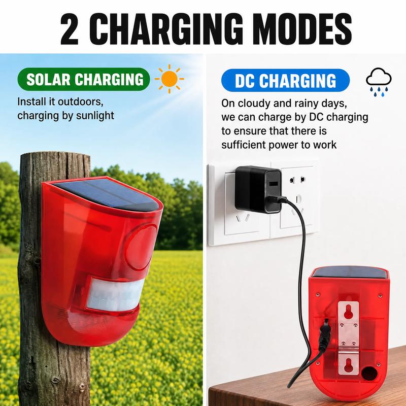 Outdoor Solar Powered Animal Repeller