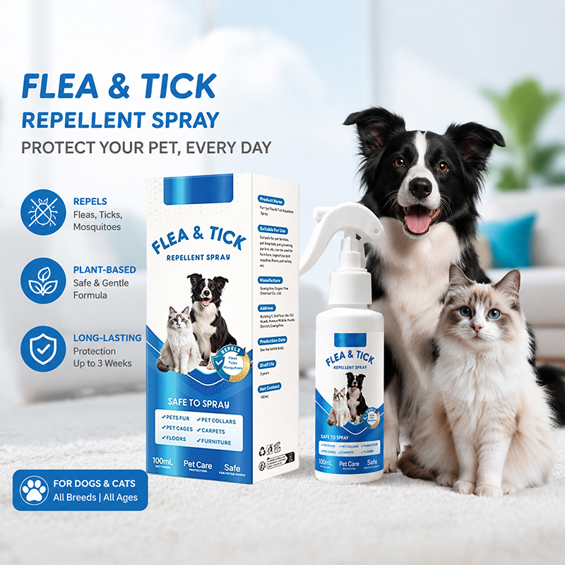 Gentle Pet Flea & Tick Care Spray