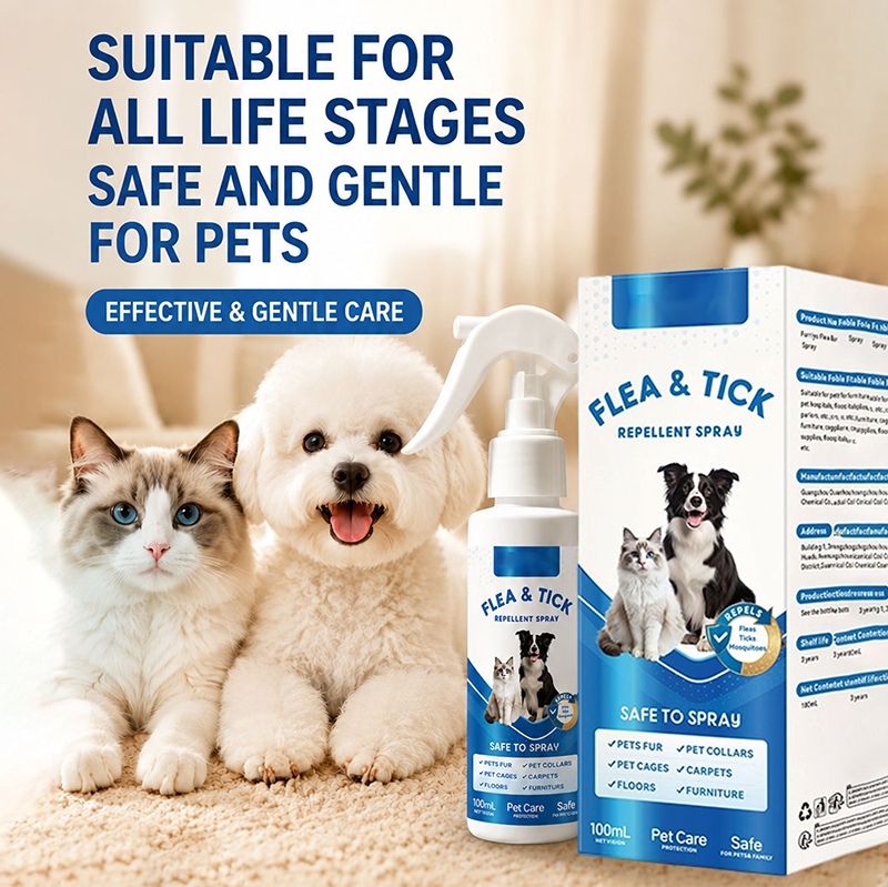 Gentle Pet Flea & Tick Care Spray