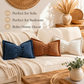 Soft Chenille Bow-Shaped Throw Pillow