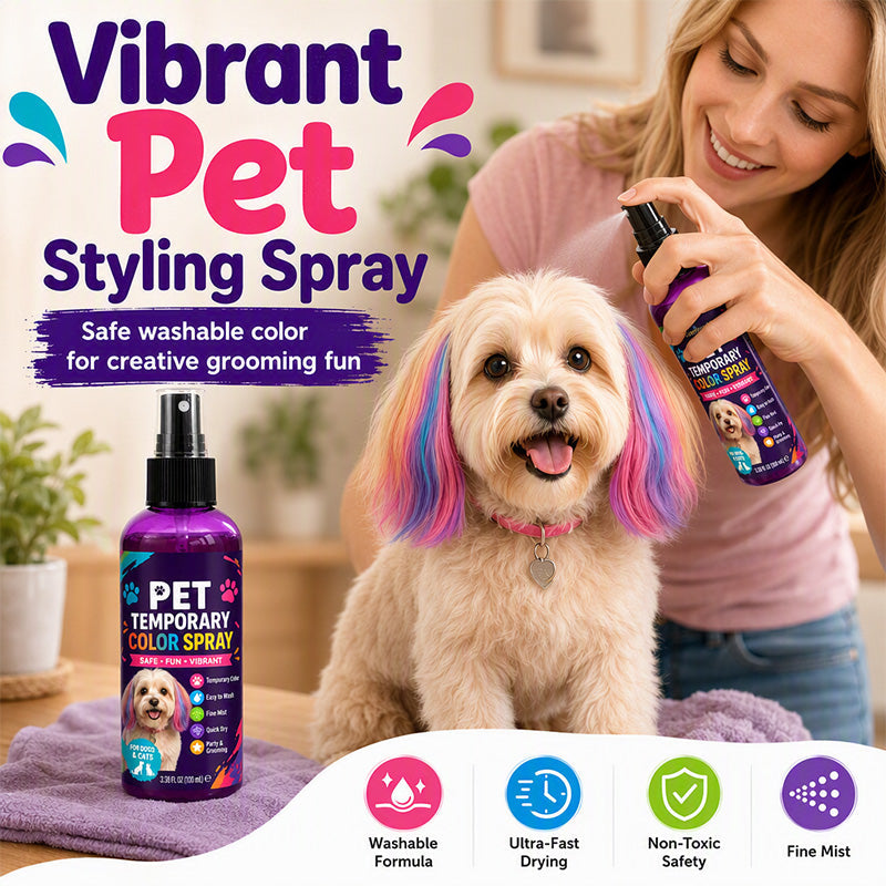 Temporary Pet Hair Color Spray