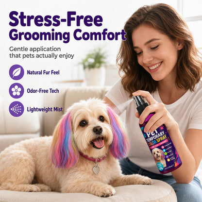 Temporary Pet Hair Color Spray