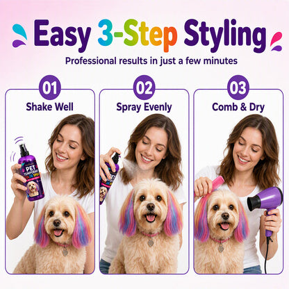 Temporary Pet Hair Color Spray