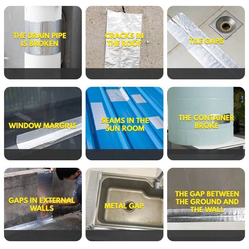 🎁2026 New Arrivals 30% OFF💥Super Waterproof Butyl Tape – Seals Cracks, Blocks Leaks, Weather Resistant 💧✨