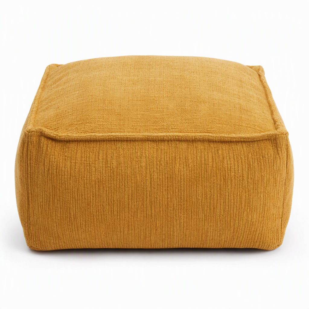 🏷️HOT FLASH SALE 30% OFF🏠Boho Storage Ottoman Pouf Cover – fill with clothes & blankets, supports 220 lbs, washable canvas. Tidy & cosy! ✅