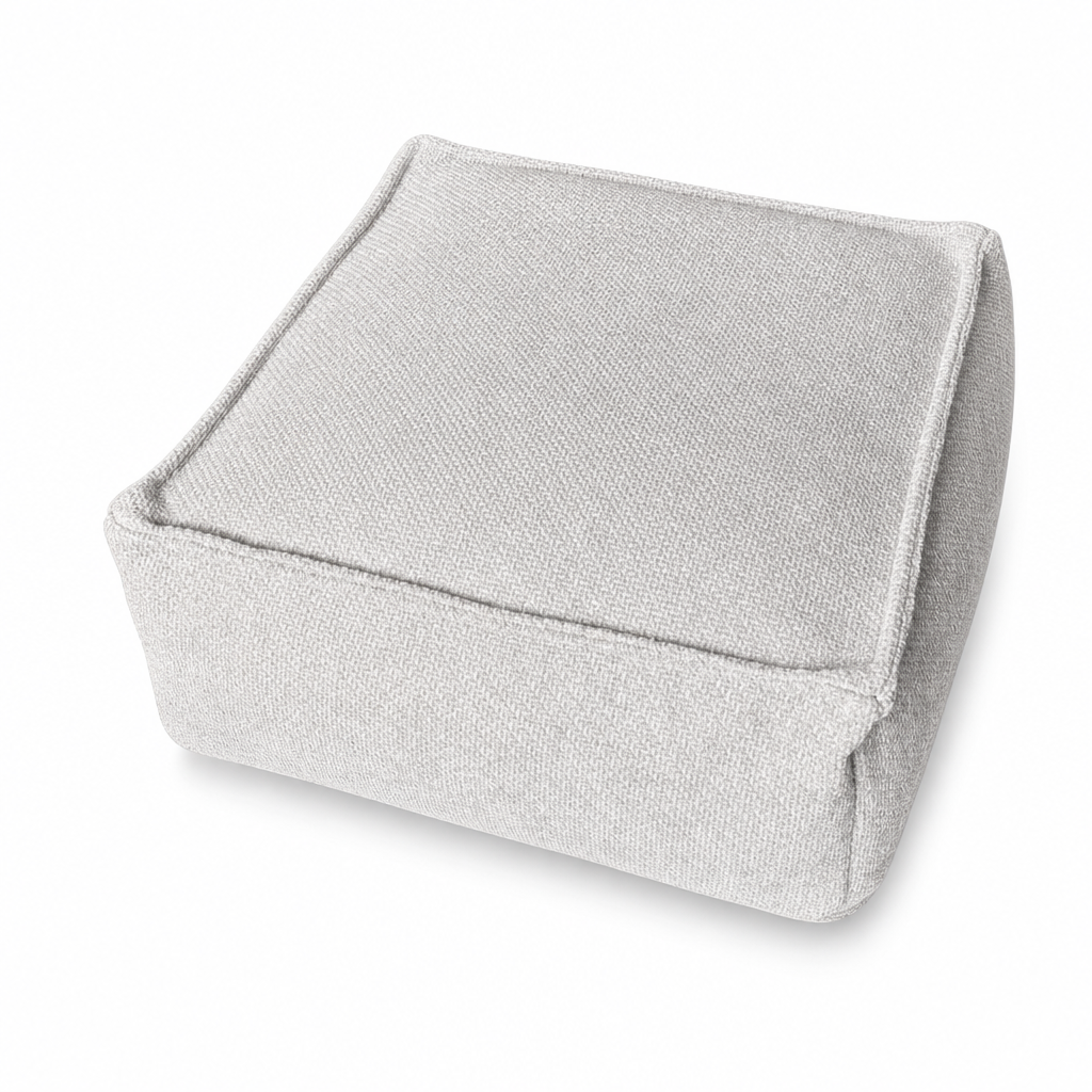 🏷️HOT FLASH SALE 30% OFF🏠Boho Storage Ottoman Pouf Cover – fill with clothes & blankets, supports 220 lbs, washable canvas. Tidy & cosy! ✅
