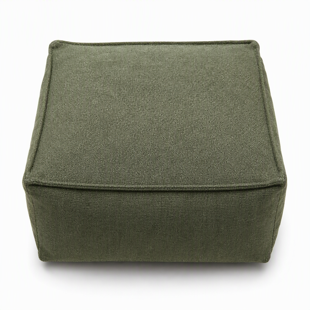🏷️HOT FLASH SALE 30% OFF🏠Boho Storage Ottoman Pouf Cover – fill with clothes & blankets, supports 220 lbs, washable canvas. Tidy & cosy! ✅