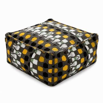 🏷️HOT FLASH SALE 30% OFF🏠Boho Storage Ottoman Pouf Cover – fill with clothes & blankets, supports 220 lbs, washable canvas. Tidy & cosy! ✅