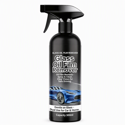 🔥 🚗 Car Glass Oil Film Remover Spray – Powerful Windshield Decontamination & Bug Residue Cleaner for Clear Driving Vision ✨